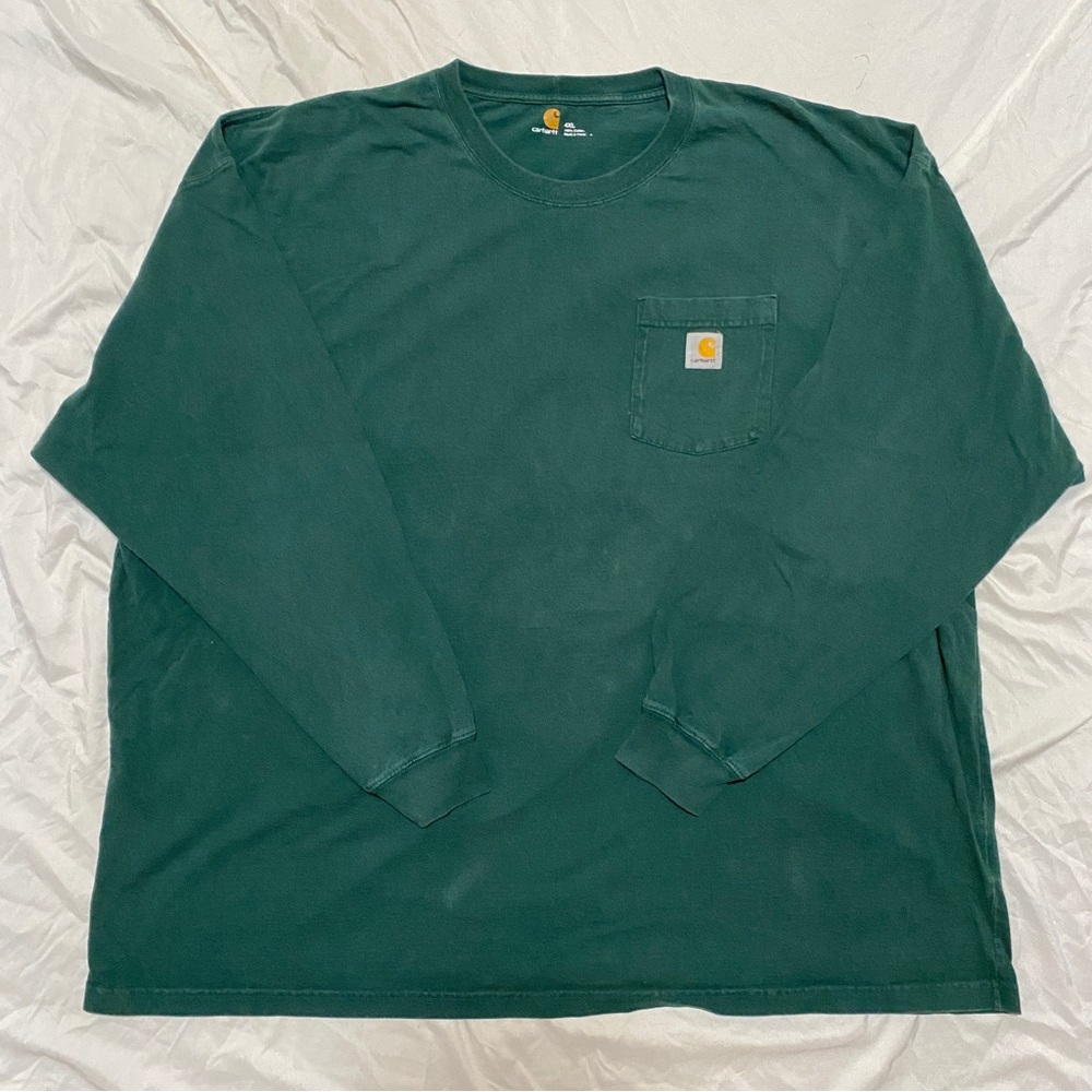 Carhartt Forest Green Long Sleeve Tee